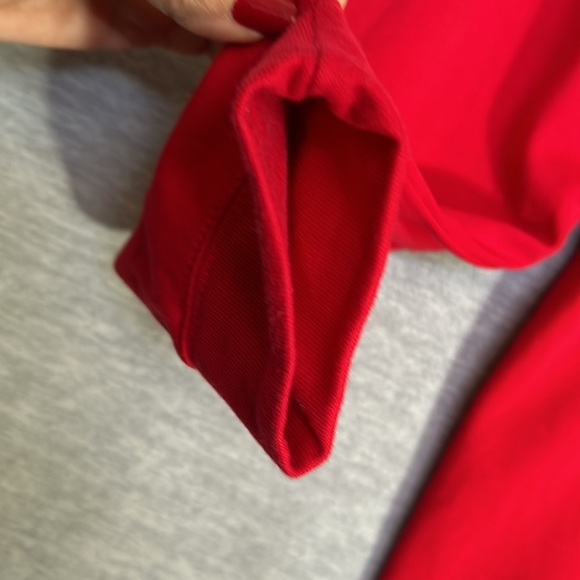 LANDS’ END Christmas Holiday Valentines Soft Snuggly Warm Cotton Mock-Neck Top - Picture 11 of 13